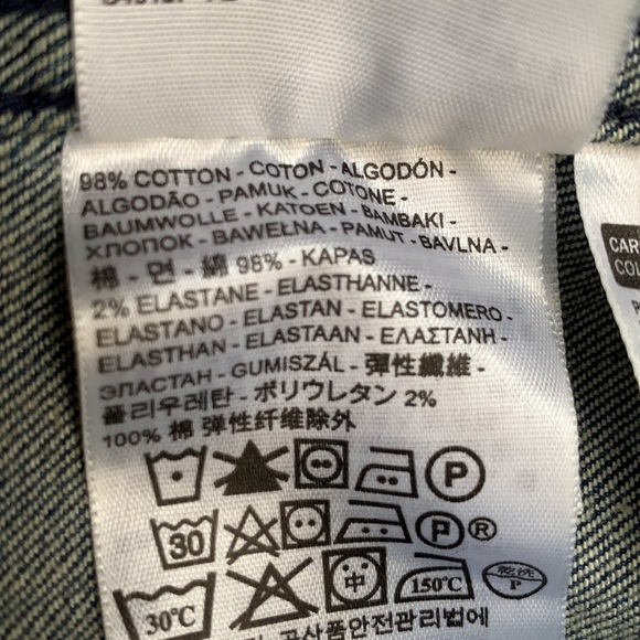 Levi’s Sleeveless Jacket Vest Bleached Los Angeles LA Dodgers Logo on Back Sz L - Picture 9 of 10